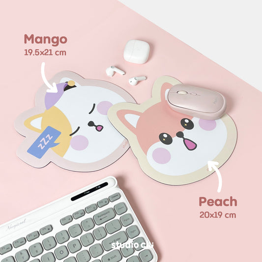 Peach & Mango Anti-slip Mousepad