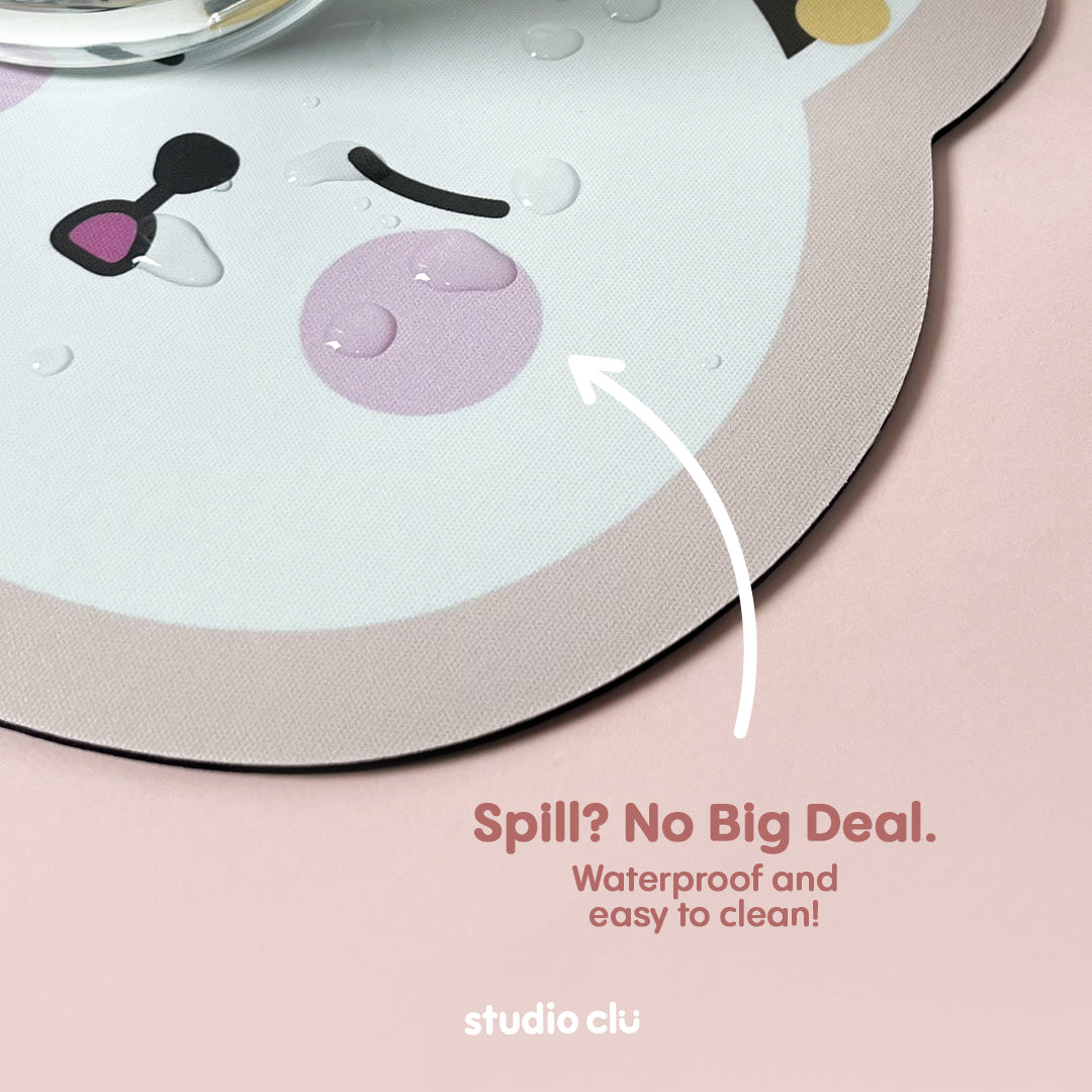 Peach & Mango Anti-slip Mousepad