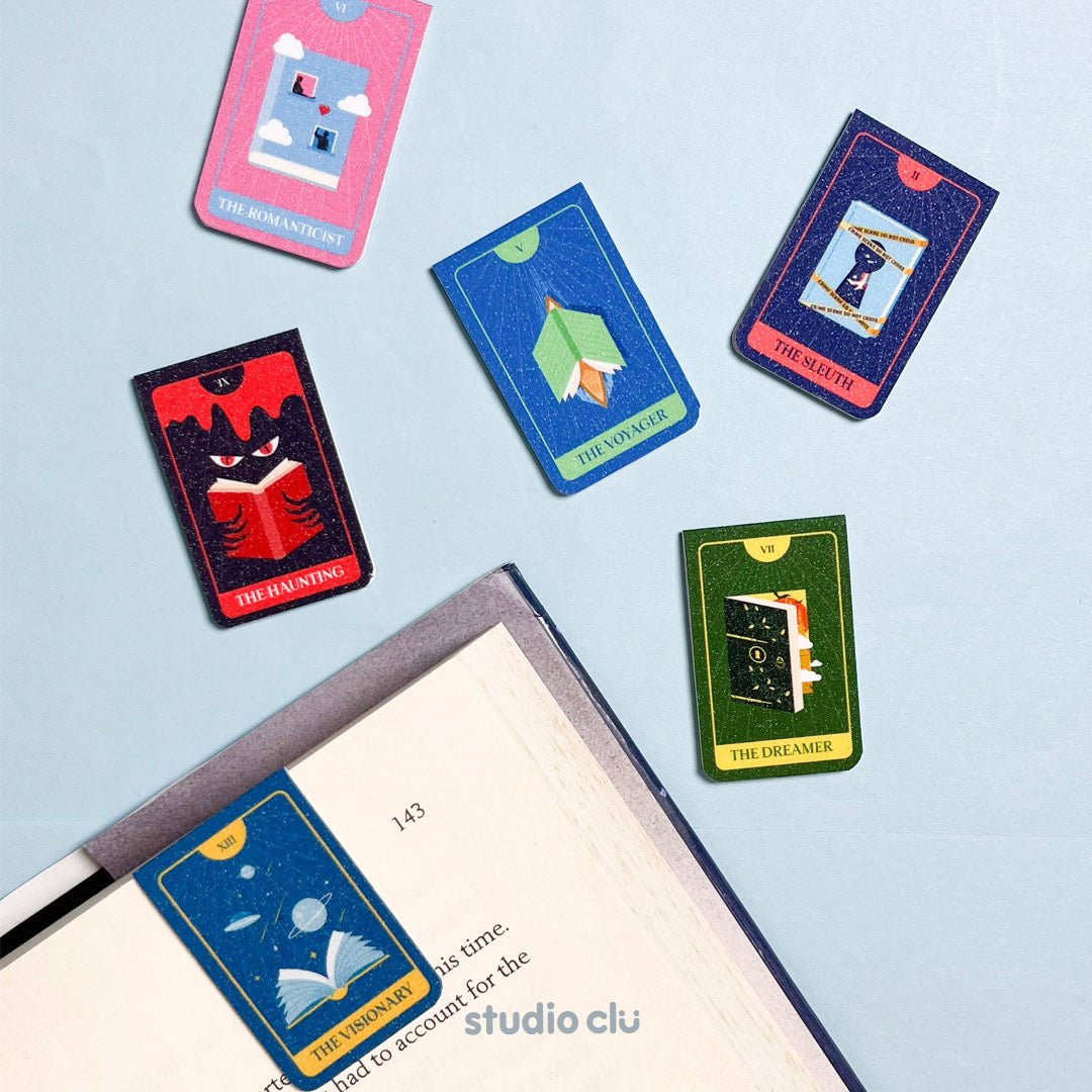 Book Genre Magnetic Bookmark