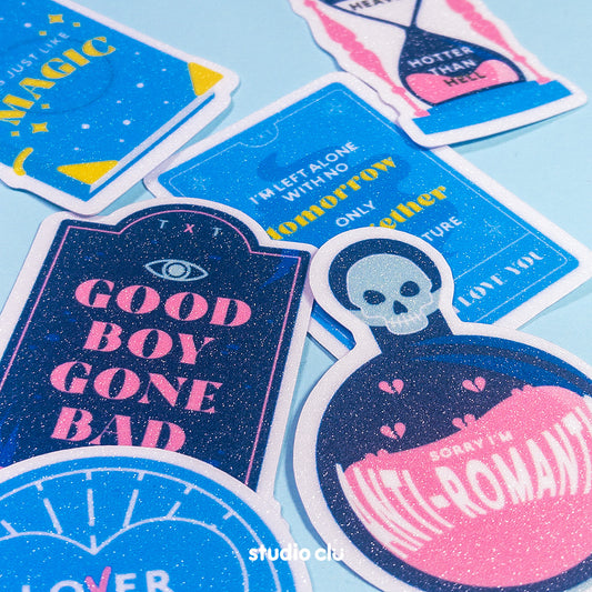 TXT KPOP Fan Art Waterproof Sticker Set