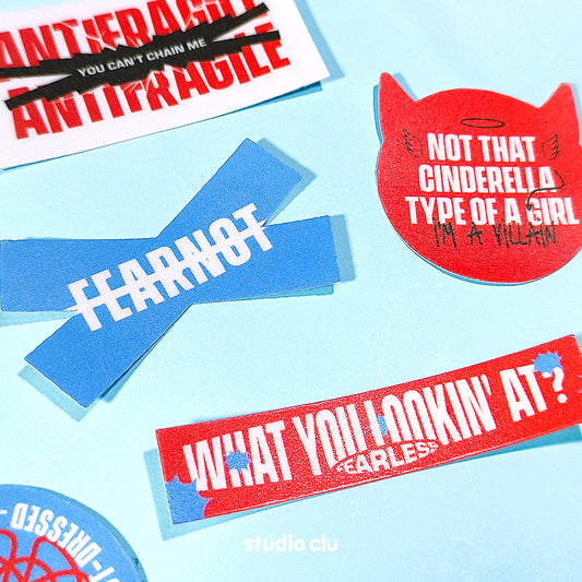 LE SSERAFIM KPOP Fan Art Waterproof Sticker Set