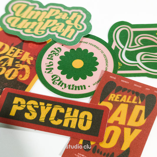 Red Velvet KPOP Fan Art Waterproof Sticker Set