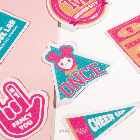 TWICE KPOP Fan Art Waterproof Sticker Set