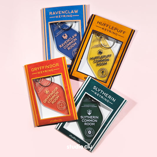 Hogwarts Harry Potter Common Room Acrylic Charm Keyring