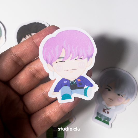 NCT DREAM KPOP Fan Art Character Waterproof Sticker Set