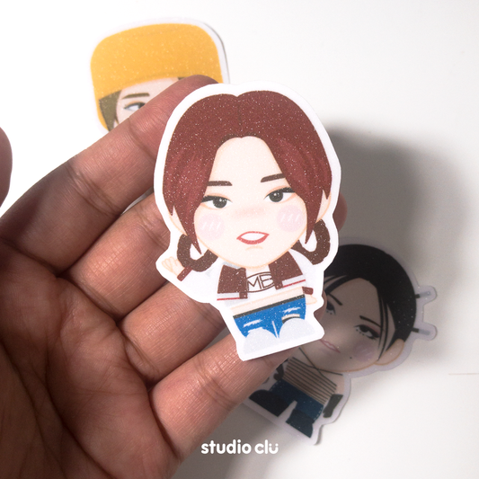 MAMAMOO KPOP Character Fan Art Waterproof Sticker Set