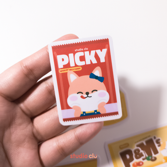 Snacks Art Waterproof Sticker Set