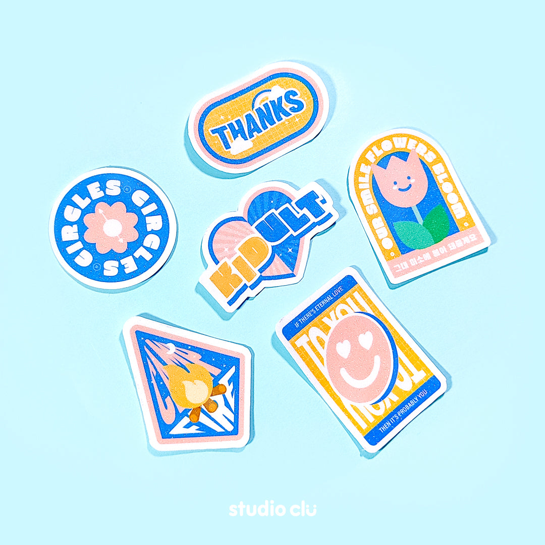 SEVENTEEN KPOP Fan Art Waterproof Sticker Set