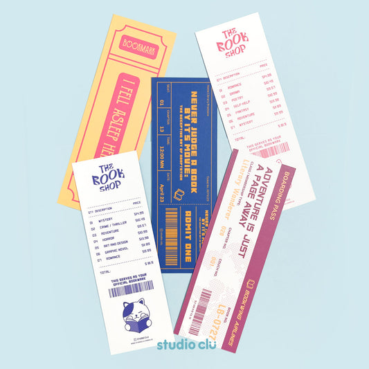 Cute Aesthetic Paper Bookmarks