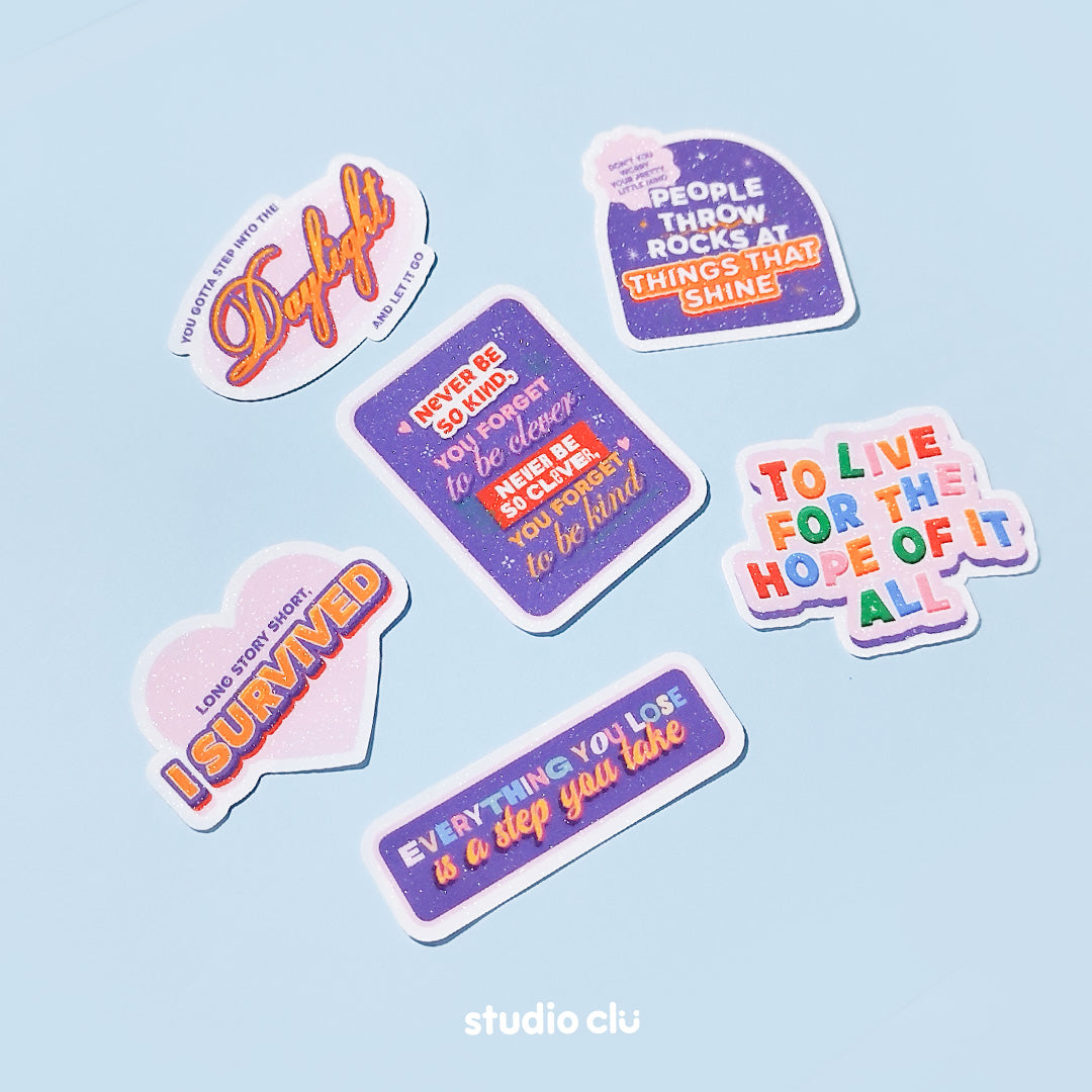 Taylor Swift Swiftie Sticker Set