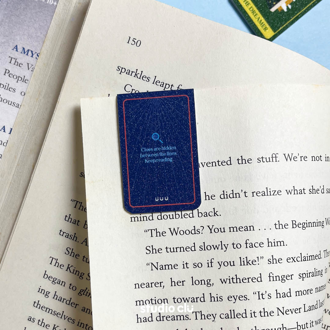 Book Genre Magnetic Bookmark