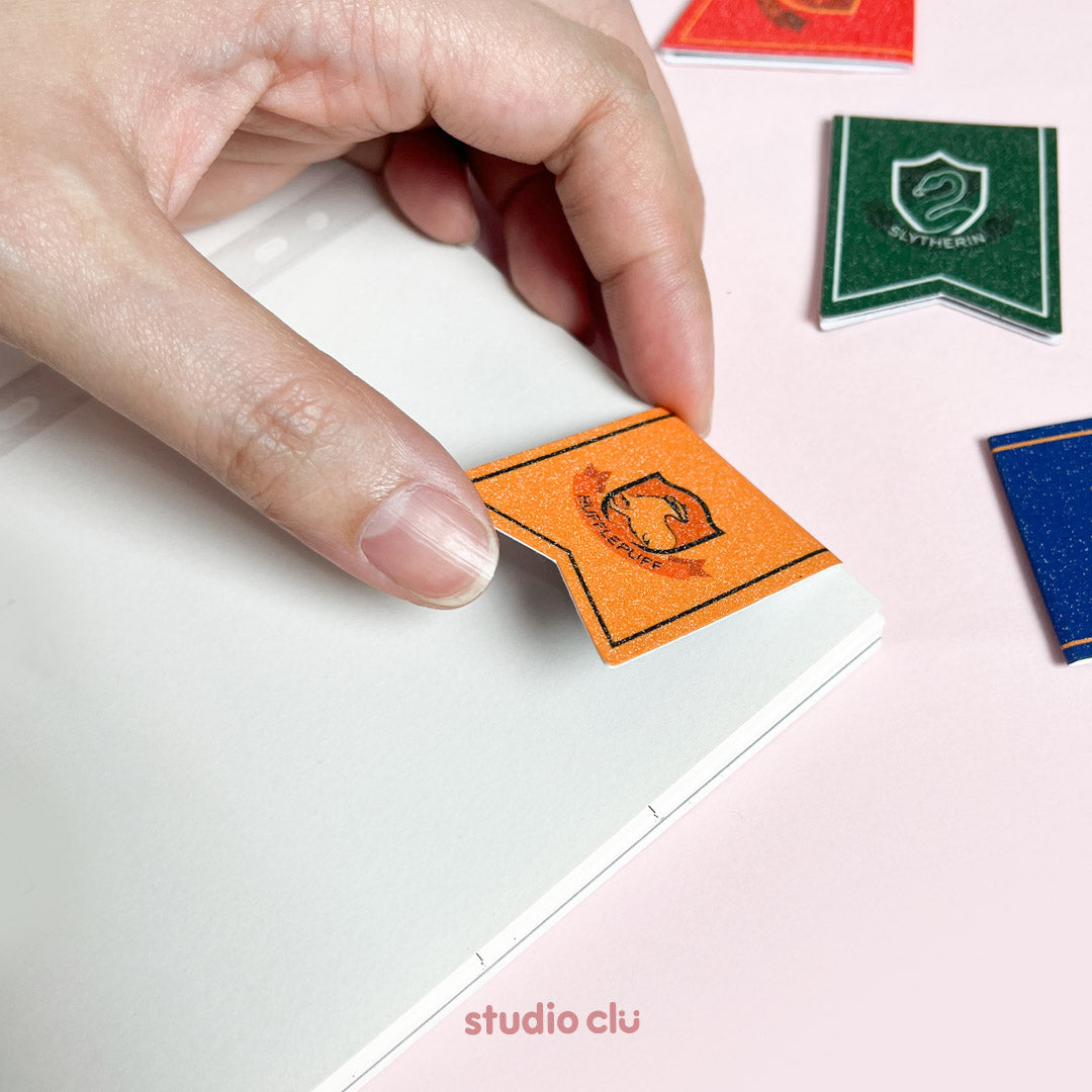 Harry Potter Hogwarts Houses Fan Art Magnetic Bookmarks