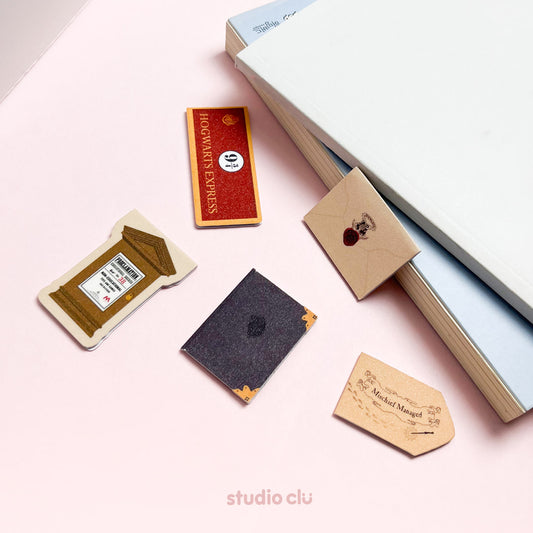 Harry Potter Fan Art Magnetic Bookmarks