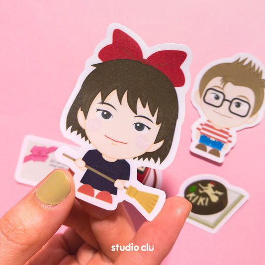 Ghibli Fan Art Waterproof Sticker Set
