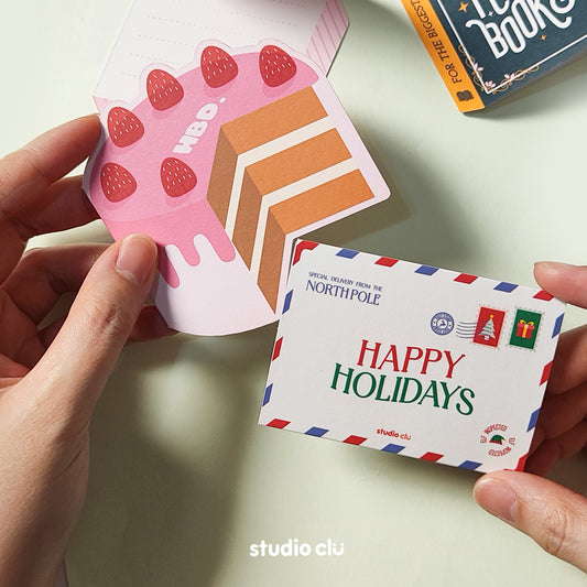 Mini Folded Greeting Cards (Set of 2)