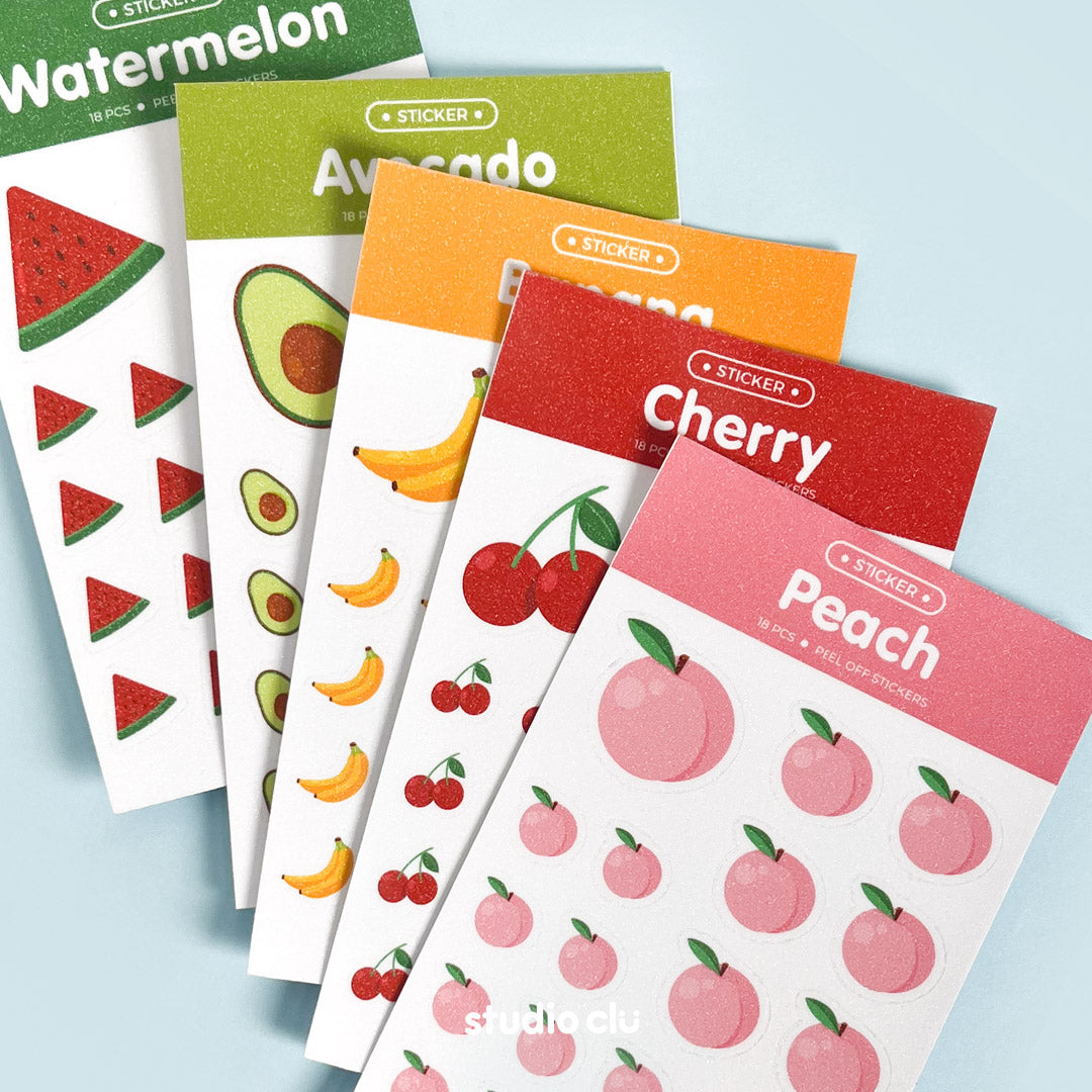Fruity Vinyl Sticker Sheet