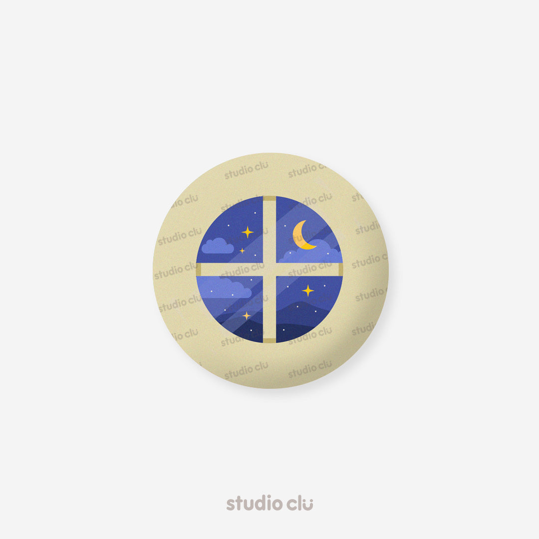 Cute Aesthetic Colorful 1.75" Original Button Pin Badge