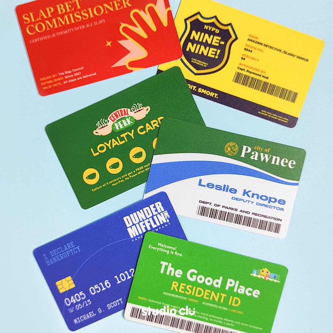 Sitcom Card Sticker Deco Waterproof Stickers l Website Exclusive