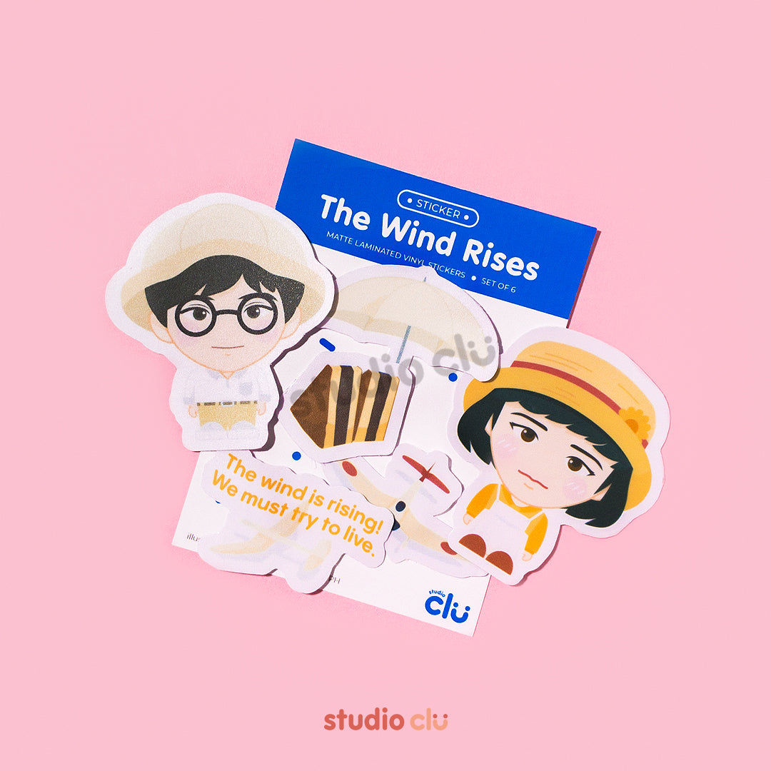 Ghibli Fan Art Waterproof Sticker Set