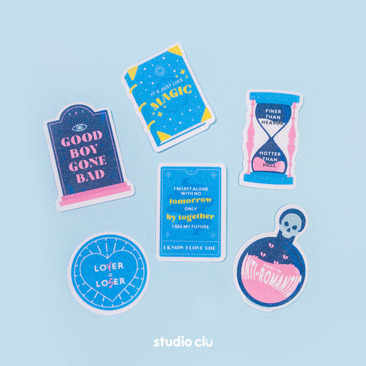 TXT KPOP Fan Art Waterproof Sticker Set