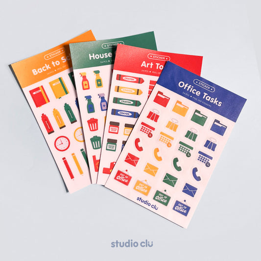 Journal Planner Deco Sticker Sheet