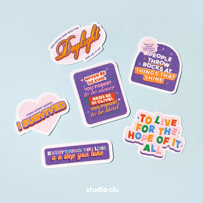 Taylor Swift Swiftie Sticker Set