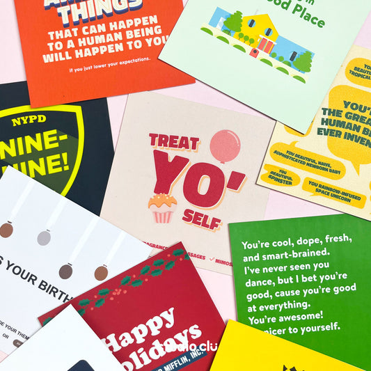 Sitcom Fan Art Print Postcards