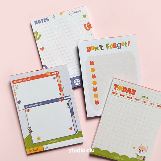 Cute Memo Pad Notes