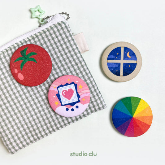 Cute Colorful 1.75" Button Pins