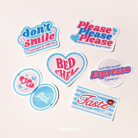 Sabrina Carpenter Short 'n Sweet Sticker Set