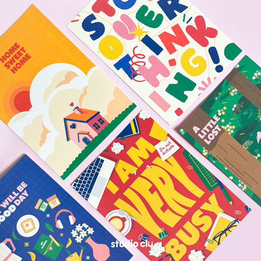 Typography Illustration Art Prints