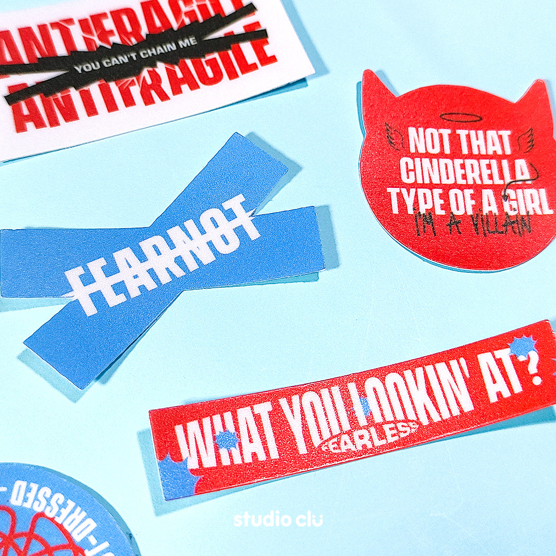 LE SSERAFIM KPOP Fan Art Waterproof Sticker Set