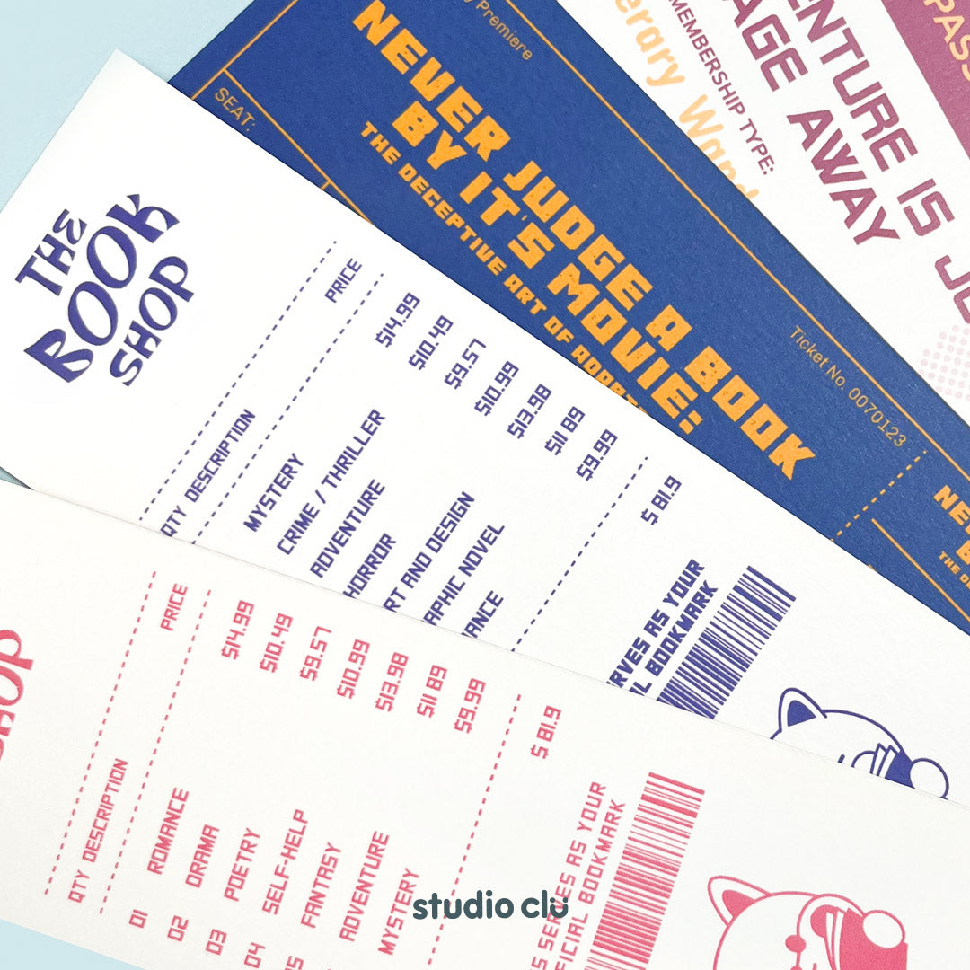 Cute Aesthetic Paper Bookmarks