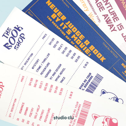 Cute Aesthetic Paper Bookmarks