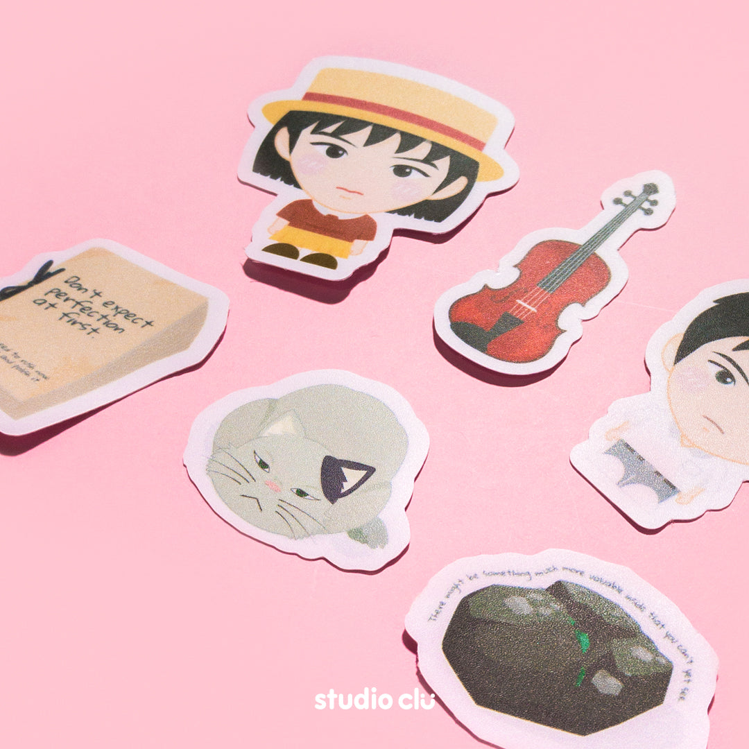 Ghibli Fan Art Waterproof Sticker Set