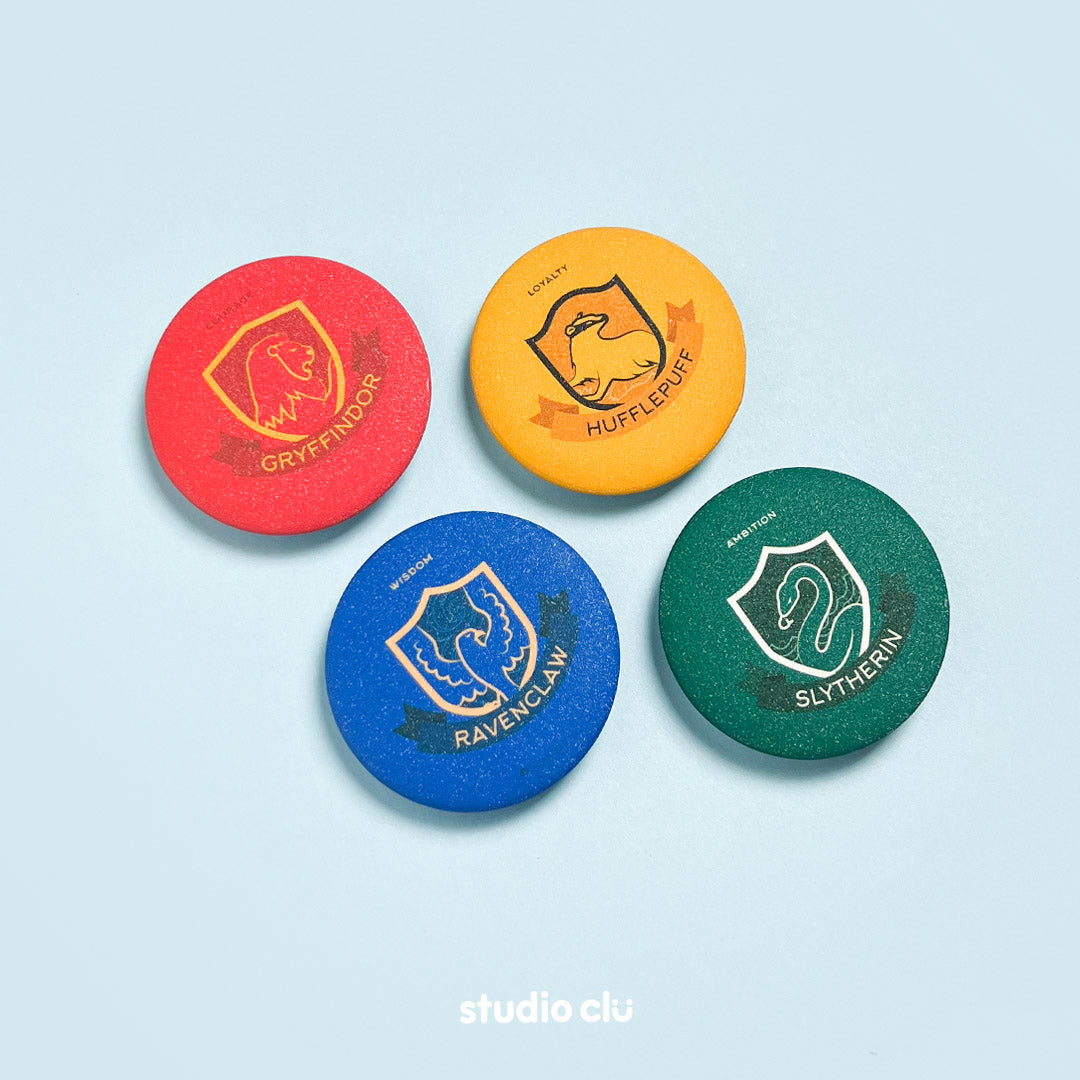 Harry Potter Hogwarts Houses 1.75" Art Button Pin Badge