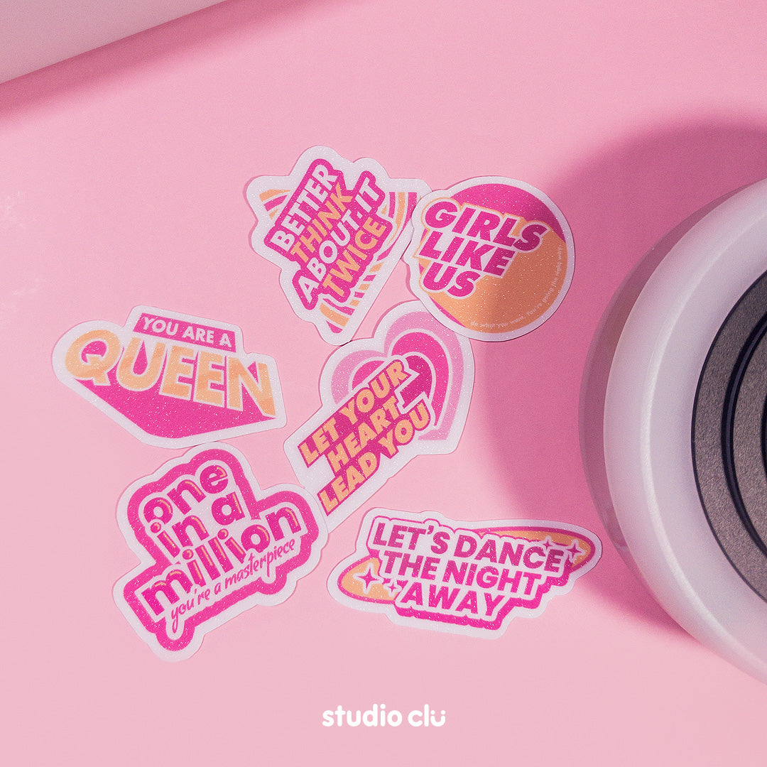 TWICE KPOP Fan Art Waterproof Sticker Set