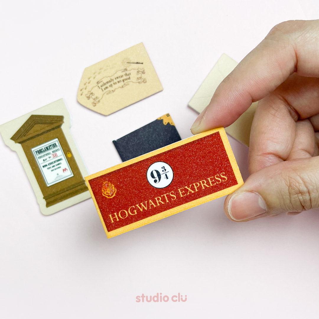 Harry Potter Fan Art Magnetic Bookmarks