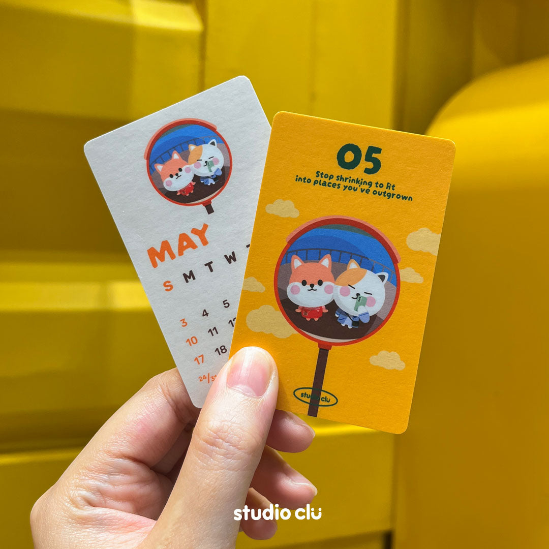 2026 Studio Clu Mini Calendar Card