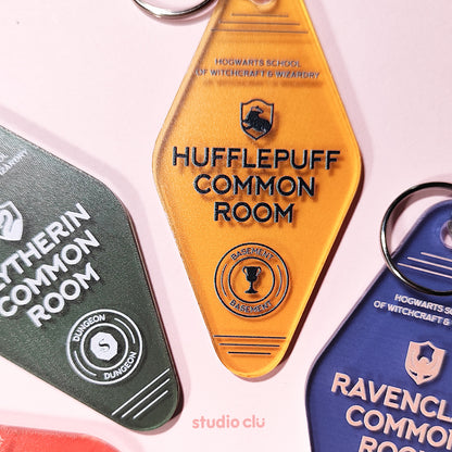 Hogwarts Harry Potter Common Room Acrylic Charm Keyring