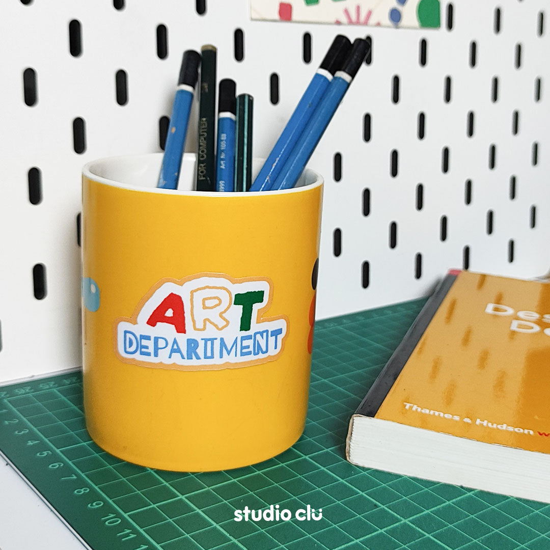 The Artist Creative Designer Vinyl Sticker Set | Matte Waterproof Journal Laptop Deco