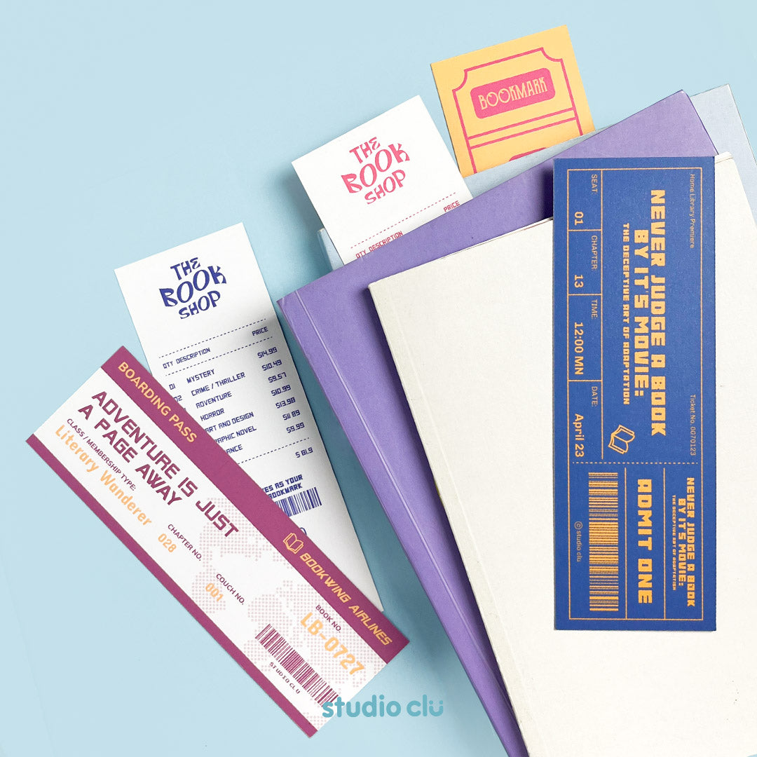 Cute Aesthetic Paper Bookmarks