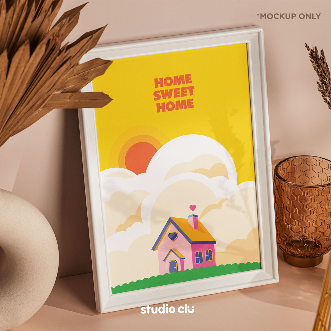 Typography Illustration Art Prints