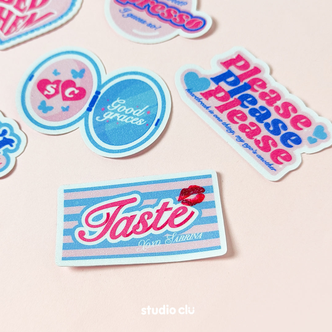 Sabrina Carpenter Short 'n Sweet Sticker Set