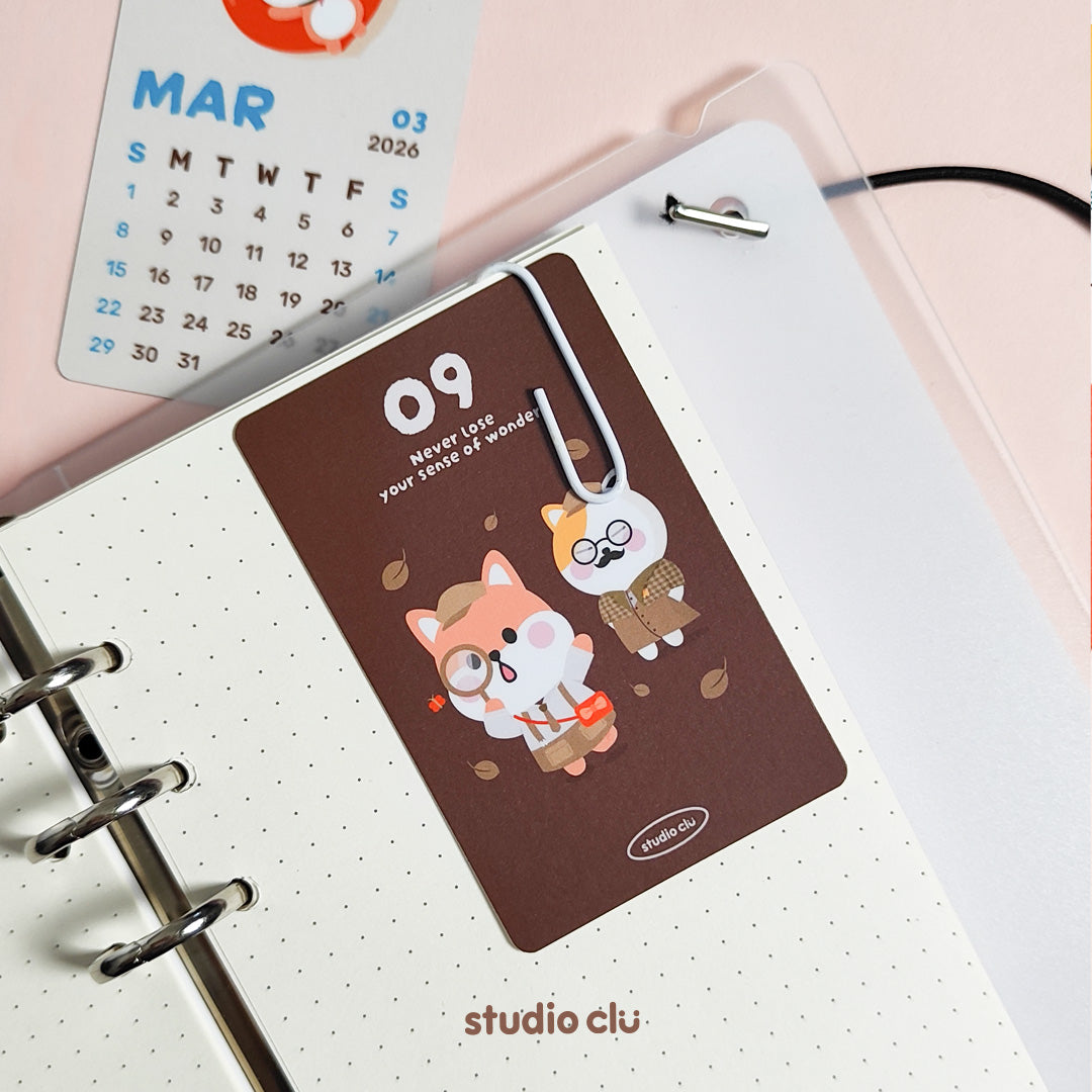 2026 Studio Clu Mini Calendar Card