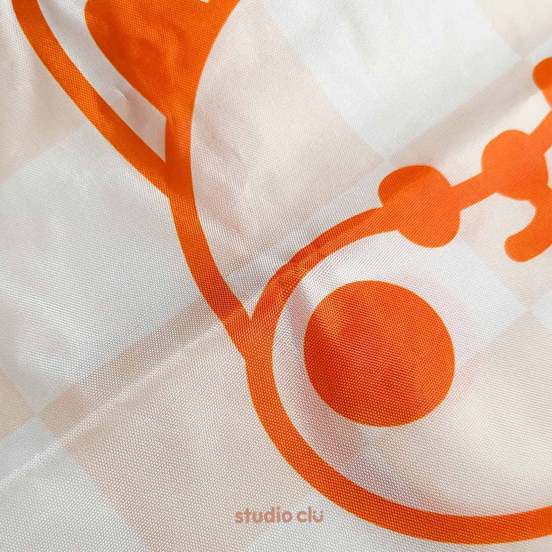 Peach Dog & Mango Cat Foldable Eco Bag