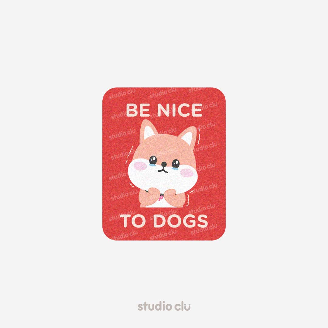 Peach Dog & Mango Cat Cute Relatable Waterproof Stickers