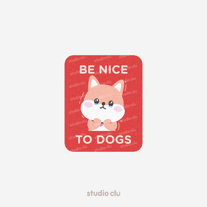 Peach Dog & Mango Cat Cute Relatable Waterproof Stickers