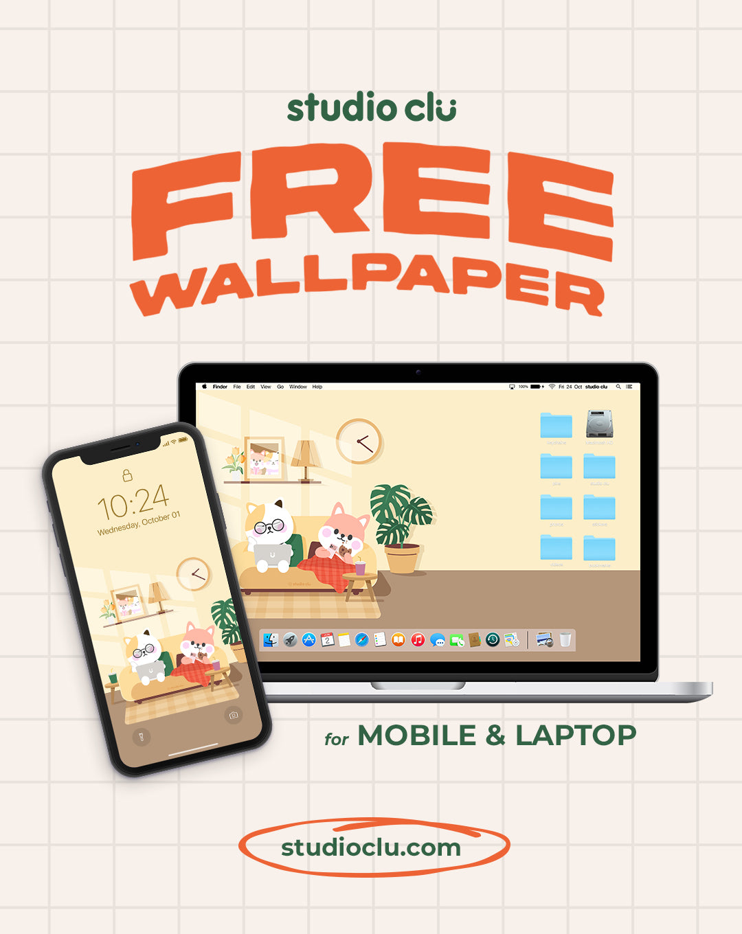 Free Wallpaper - Cozy Nook