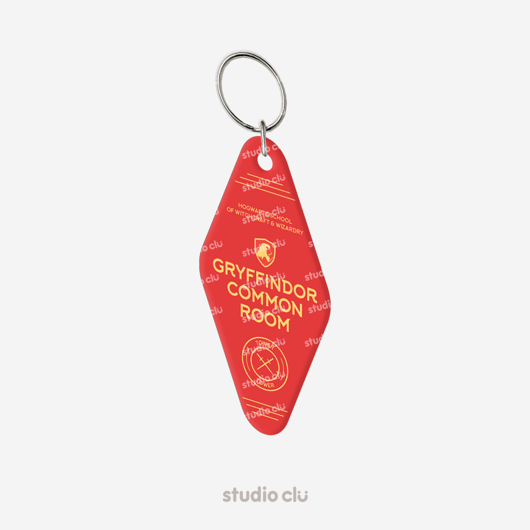 Hogwarts Harry Potter Common Room Acrylic Charm Keyring
